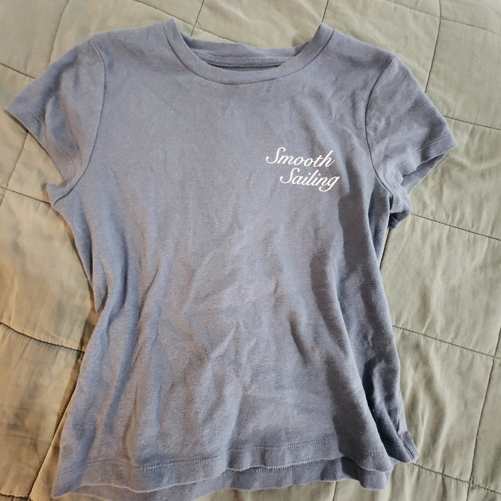 Madewell Blue 'Smooth Sailing' Short Sleeve Tee